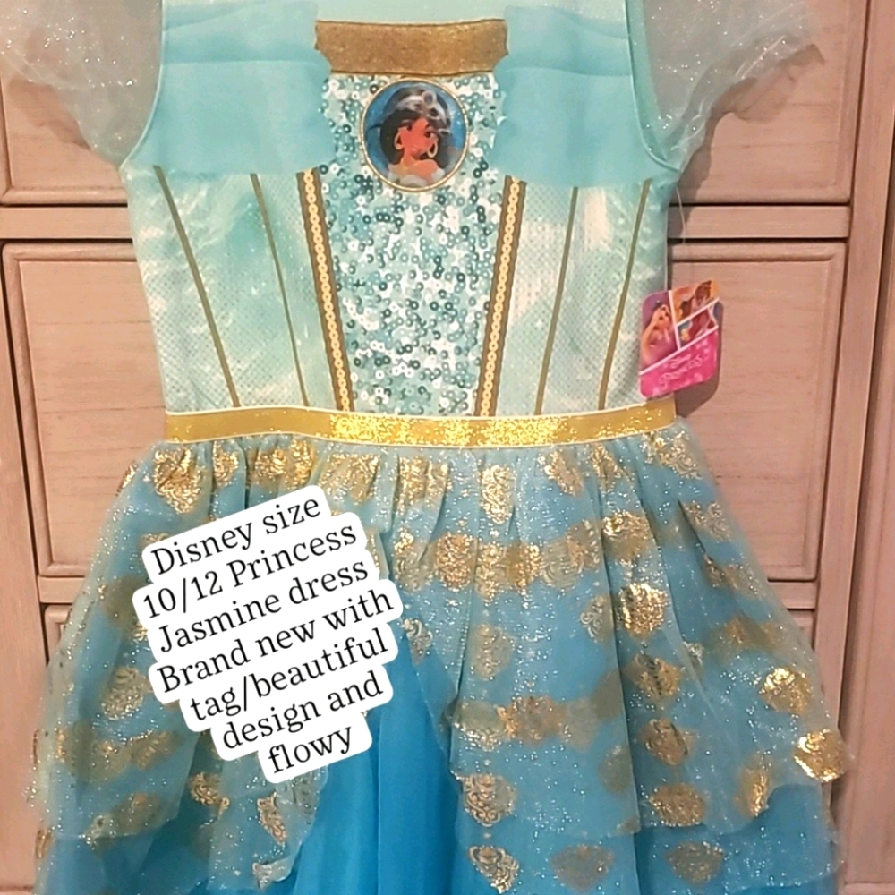 Disney's Princess Jasmine shimmery dress